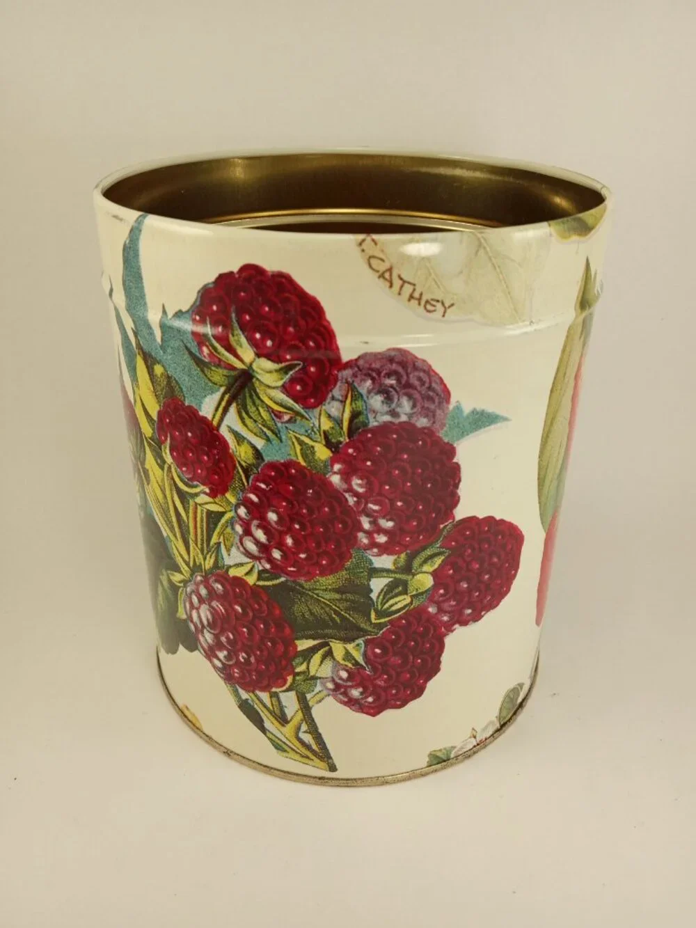 Vintage Department 56 Berries Tin 6